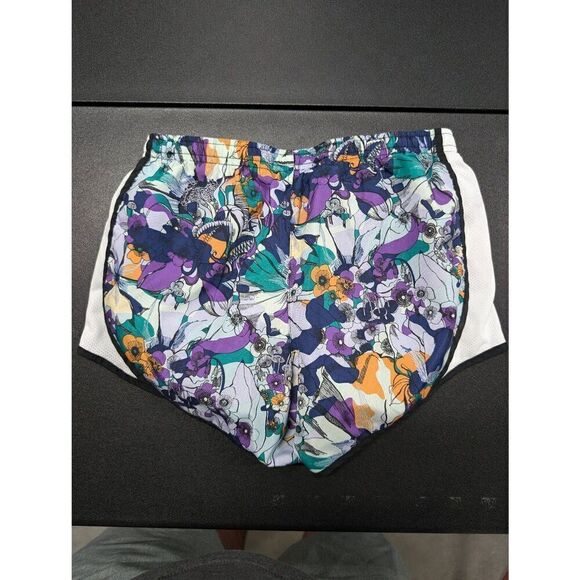 Nike Running Shorts Dry-Fit Tempo Floral Standard Fit New Fast Junior's Large - Picture 3 of 5